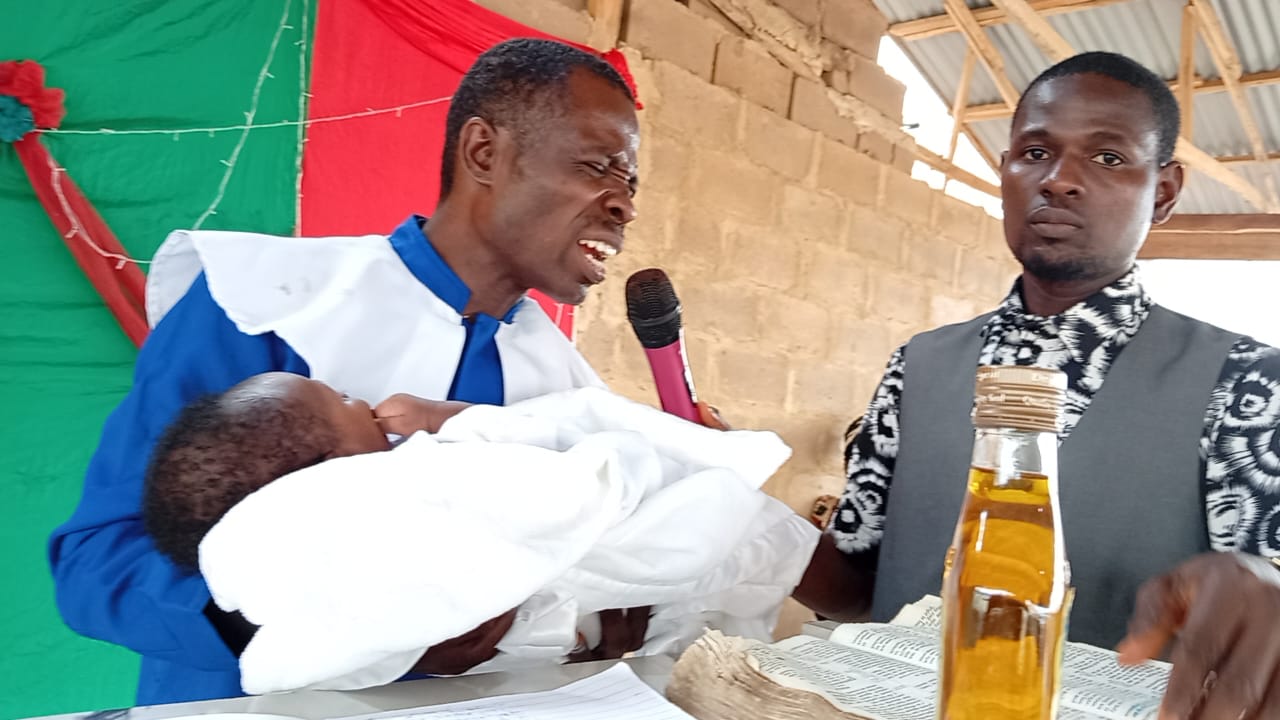 Child dedication service